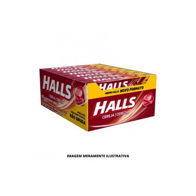 BALA - HALLS - 27,5g CEREJA - DP21